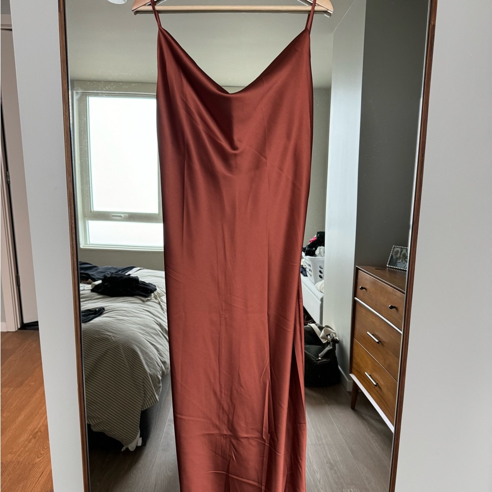 Petal & Pup Persia Dress in Rust